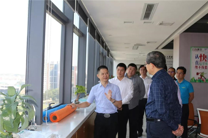 中共贛州市委常委、統戰部長彭業明等領導一行到訪廣東博皓考察指導-2
