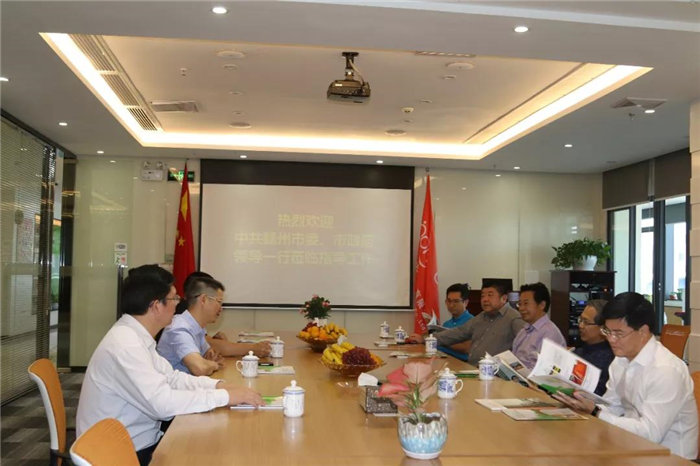 中共贛州市委常委、統戰部長彭業明等領導一行到訪廣東博皓考察指導-3
