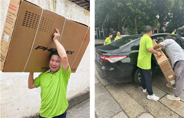 獻出一份愛心，托起一份希望，相伴一路“童”行—2024年廣東博皓公益活動     -2