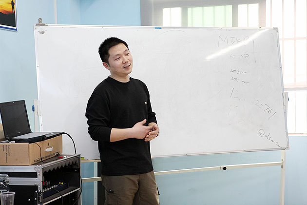 金陵帝斯曼DSM伍工為廣州博皓做《火、煙、毒---現行阻燃標準》培訓