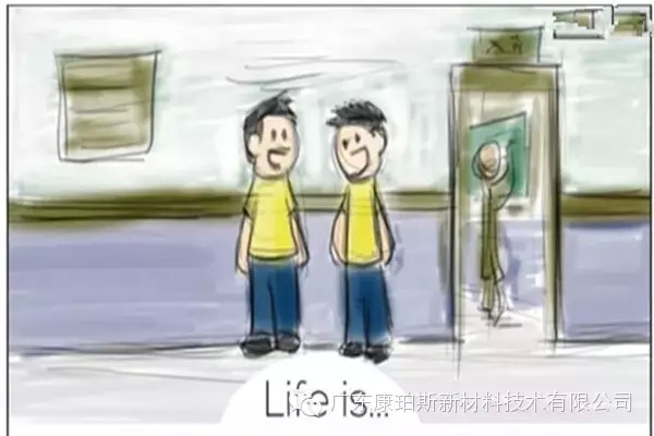 人生就是。。。 和好朋友在教室外面一起罰站